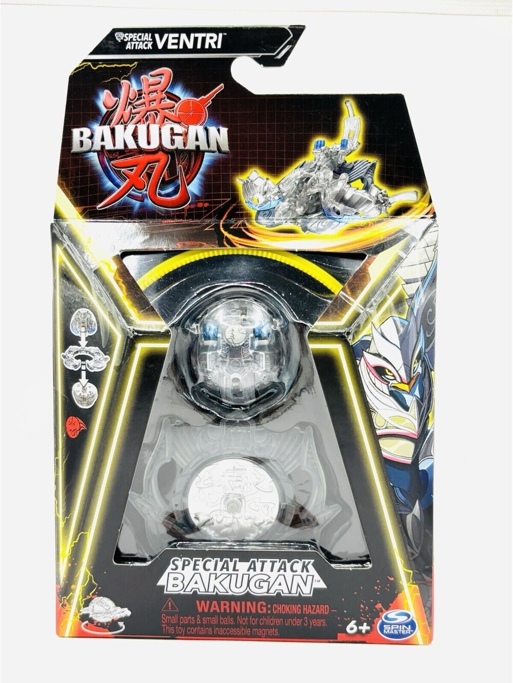Bakugan Generation 3 Wave 2 Diamond Titanium Special Attack Ventri